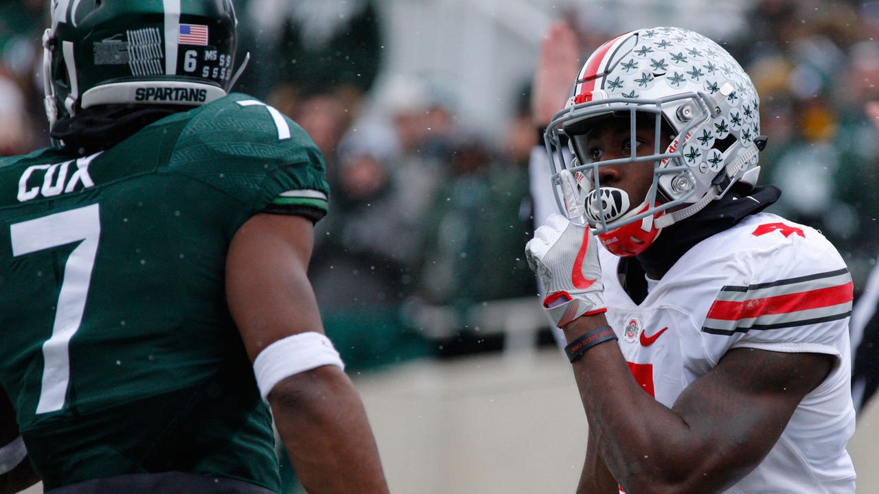 Buckeyes hang on as Spartans' 2-point try fails